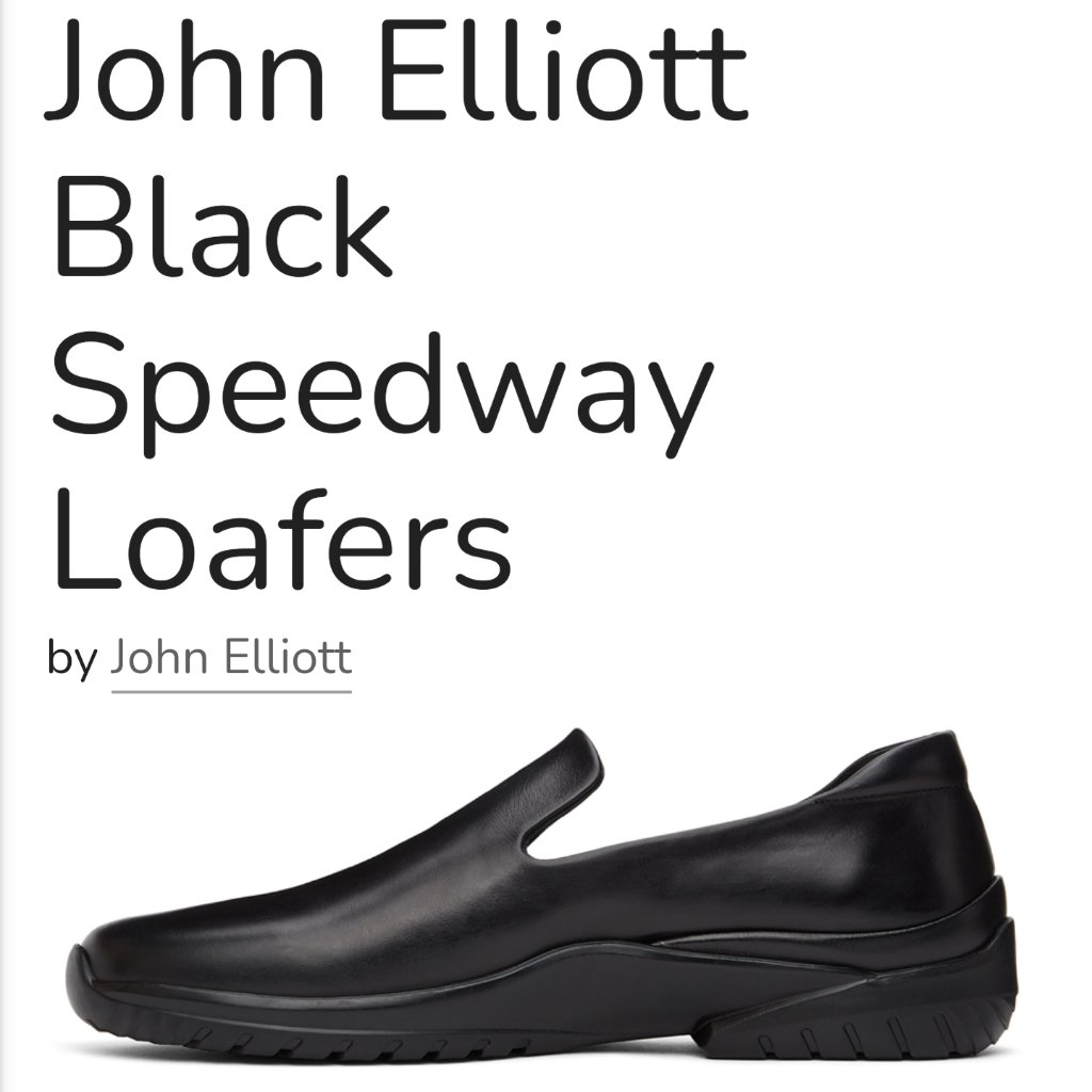 John Elliott Leather Shoes Nib Size 10 (43) — image 3 of 8